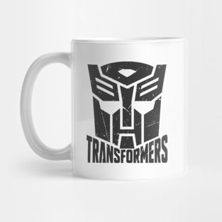 Vintage Transformers Logo Mug